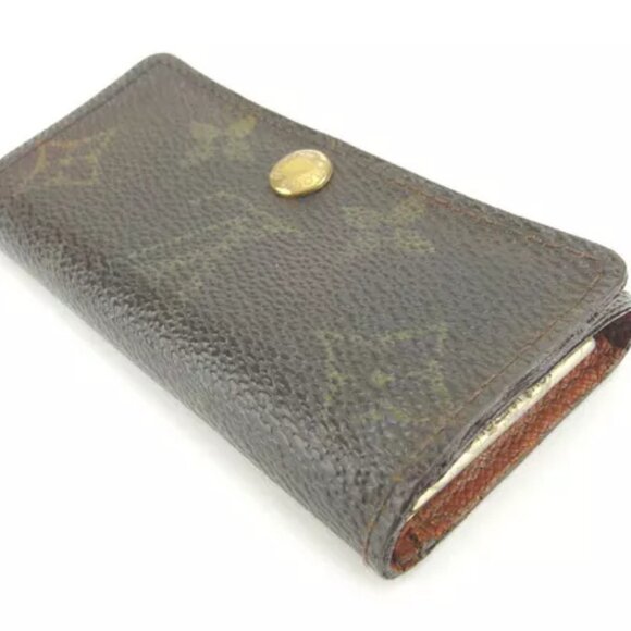 Louis Vuitton Key holder Key case Monogram Brown Woman Authentic Used Y3135 - Picture 4 of 6